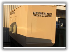 Entire Facility Backup Generator